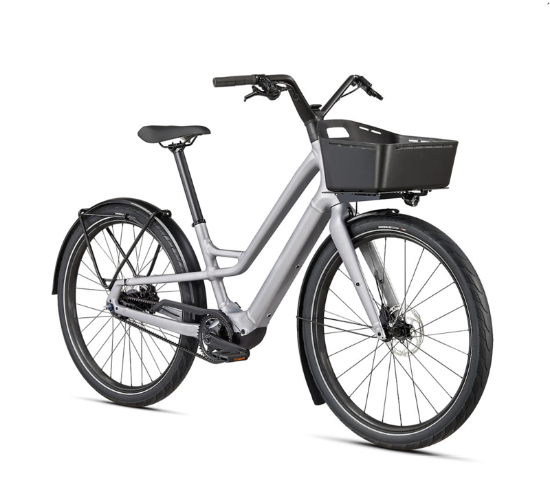 Specialized Turbo Como SL 5.0 Electric Bike 2021 Silver/Transparent-1